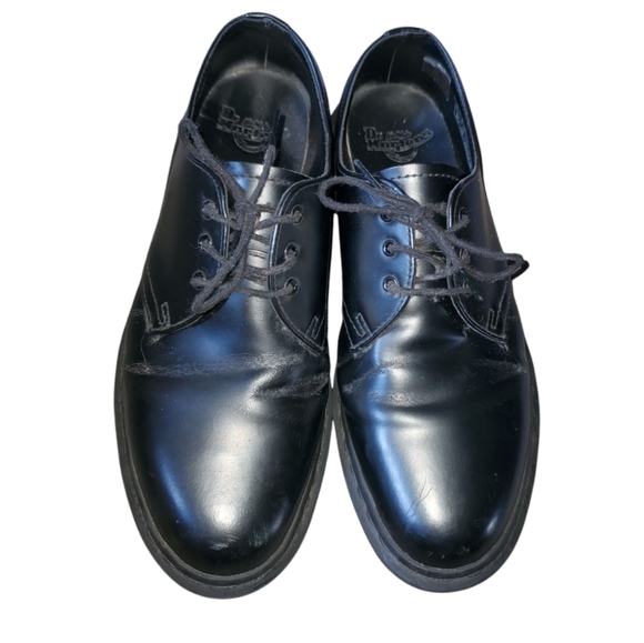 Classic1461 monochrome Black Unisex Oxford Shoes US Mens  size 9 US W size 10